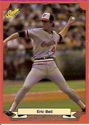 1988 Classic Red Baseball Cards        193     Eric Bell